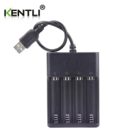 KENTLI lithium li-ion battery charger for kentli polymer lithium li-ion AA rechargeable battery