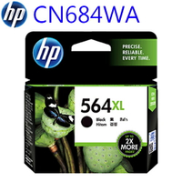 【史代新文具】惠普HP CN684WA NO.564XL  黑色高容量 原廠墨水匣