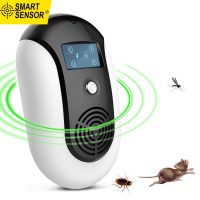 Smart Sensor Plug-in Ultrasonic Pest Repellent Portable Electric Mosquito Rat Repeller with Constant