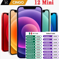 Unlock Original iPhone12 mini Mobile phone 4GB&amp;64/128/256GB IOS A14 Bionic Hexa Core 5.4'' iphone 12mini 5G