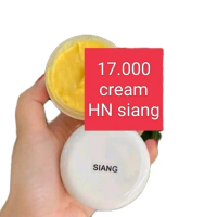 17.000 Cream HN siang ecer 30 g,fungsinya bisa sebagai pengganti bedak/sunblock Creamy Kuning