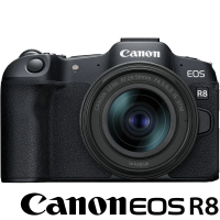 Canon EOS R8 KIT 附 RF 24-50mm F4.5-6.3 IS STM(公司貨 全片幅無反微單眼相機 翻轉螢幕)