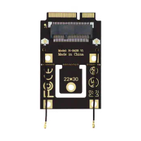 Xiwai M.2 Key-A NGFF to Mini PCI-E PCI Express Converter Adapter for 9260 8265 7260 AC Wifi Bluetooth Wireless Card