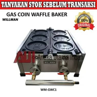 Willman WM-GWC1 Gas & WM-EWC1 Listrik - Waffle Coin Baker Mesin Pembuat Waffle Bentuk Koin WM-EWC1 D
