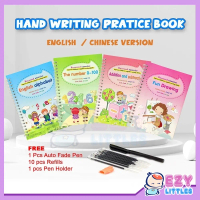 EZYLITTLES Kids Writing Exercise Book School Calligraphy Copybook Chinese English Letter Handwriting