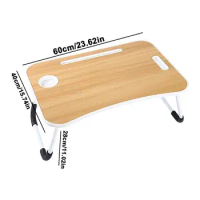 Foldable Laptop Table For Bed Anti-slip Folding Lap Standing Table Desk Notebook Stand Reading Holder Laptop Holder For Bed