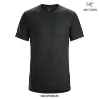 Kaos Lengan Pendek Arcteryx Eris SS Casual Hiking Trekking Men's Pria Original L Black