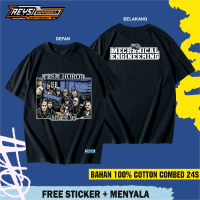 Kaos Kelas Pria - Wanita Sablon Reflektif Menyala Distro Premiun Custom Design