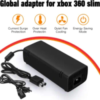 Power Supply for Xbox 360 Slim,Prodico Power Charger for Xbox 360 Slim Console