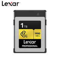 Lexar 雷克沙 Professional Cfexpress Type B Gold Series 1TB 記憶卡