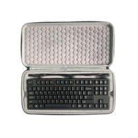 適用客製化87/96/98鍵機械鍵盤包外設收納保護硬殼便攜包袋套盒箱【可優比】