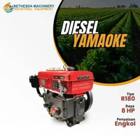 Mesin Diesel 8 HP/ 8 PK Engine Solar Diesel Yamaoke R180