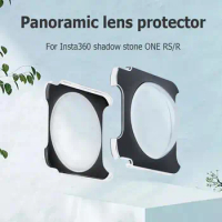 2pcs Adhesive Panoramic Camera Protective Lens Cap Lens Protector Camera Protector for Insta360 Shadow Stone ONE RS/R