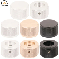 1pc 30mm 35mm 38mm Audio Knob Solid Full Aluminum Potentiometer Rotary Switch Pointer Knob Button for CD DAC AMP Volume Sound
