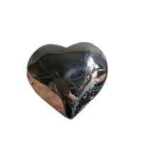 Natural High Quality Heart Shape Terahertz Quartz Crystal Stone Healing Crafts Home Decor Gifts