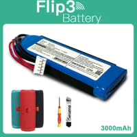 3000mAh Battery for JBL Flip 3 JBLFLIP3GRAY GSP872693 P763098 03 Portable Bluetooth Speaker original