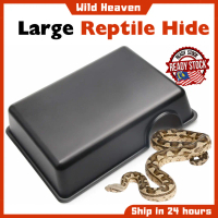 Reptile Hideout Box Small Animal Hide Cave for Snakes Lizards Leopard Gecko Rodents Spiders Ular