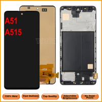 Display For Samsung Galaxy A51 LCD A515 A515F A515F/DS A515FD LCD Display Touch Screen Digitizer Assembly With Frame Replacement