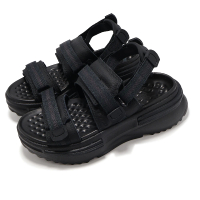 CONVERSE 涼鞋 Run Star Utility Sandal CX 男鞋 女鞋 黑 魔鬼氈 厚底 涼拖鞋(A06480C)