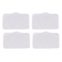 4 Pcs Cleaning Mop Cloths Replacement For Deerma ZQ610 ZQ600 ZQ100 Steam Engine Home Appliance Parts Accessories