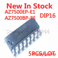AZ7500EP-E1 วงจรรวม, 5 ชิ้น/ล็อต, DIP16, การควบคุมการปรับความกว้างพัลส์, IC ต้นฉบับ, ในสต็อก, AZ7500