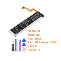 Cameron Sino 660mAh Battery for Motorola Razr 2022 Razr 5G 3nd gen 2022 XT2251 XT2251-1 NM40 SB18D44720