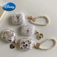 Disney Mickey Minnie Airpods 1 2 3 Pro Earphone Case Cartoon Figures Soft Shell Apple Iphone Wireless Bluetooth Headphone Cover
