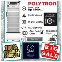 POLYTRON SHOWCASE SCN-220 SCN220 SCN 220 SUPER LOW WATT 230L ANTI FOGGING POLYTRON SHOWCASE POLYTRON