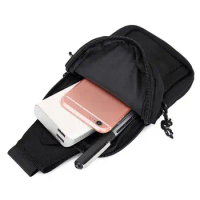 Front Sling Bag Fashion Cross Body Bag for Men Lightweight Sling Bag Trendy Body Bag for Sports Outdoor Storage
