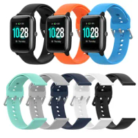 Silicone Replacement Watch Strap Compatible for ID205L Smart Watch Band Waterproof Adjustable Wrist Bracelets Watch