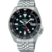 SEIKO 精工 5 Sports 系列 GMT機械腕錶-4R34-00A0D(SSK001K1) ˍSK040