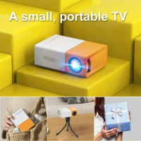 YG300 Mini Portable Projector High Quality Home Theater USB Ultra-Clear Projector Mobile Projector Home