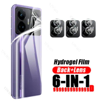 Full Cover Back Hydrogel Film for OPPO Realme GT Neo 5 240W Screen Protectors Realme GT Neo 3T 2T 2 Explorer Mastercamera Glass