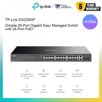 TP-Link ES228GP Omada 28-Port Gigabit Easy Managed Switch with 24-Port PoE+