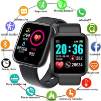 For Xiaomi Huawei D20 Pro Bluetooth Smart Watch Men Women Heart Rate Monitor Sport Smartwatch Y68 Blood Pressure Fitpro Tracker