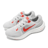 【NIKE 耐吉】慢跑鞋 Wmns Air Zoom Vomero 16 女鞋 灰 紅 運動鞋(DA7698-005)