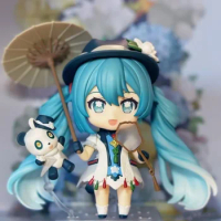 Original Hatsune Miku Gsc Anime Figure Miku With You 2021 Ver. Future Flower Path Desktop Decoration Collectable Model Toy Gifts