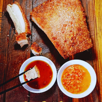 150 Gram pork Belly Crispy