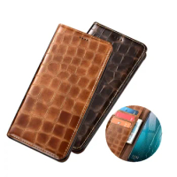 Business Wallet Flip Case For OPPO Realme X50 Pro Plus X7 Q5 Q5i Q3i Q3 Q2 Cowhide Leather Magnetic Holder Phone Cover Funda