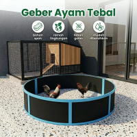 Sopyyan Official | Keber Geber Spon Ayam Hewan T06D2 - Diameter 2 meter 2,5m 1,5m 3m Dan Seterusnya