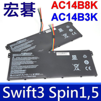 Acer AC14B8K AC14B3K 原廠規格 電池 Nitro 5 AN515-41g AN515-42 AN515-42g AN515-51 AN515-51g AN515-52 AN515-52g AN515-53 Chromebook 11 13 15 C730 C810 C910 CB3-111 CB3-531 CB5-11 CB5-311 CB5-311P CB5-571