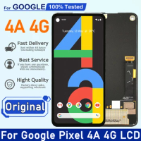 5.81" Super AMOLED Original For Google Pixel 4A LCD Display Screen Touch Digitized Assembly Replacement For Google 4A 4G LCD