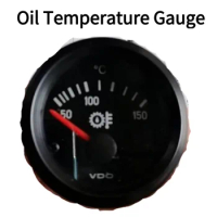 Oil Temperature Gauge VDO 12V 24V Generator Sparts Oil Pressure Gauge in Stock For Genset Diesel