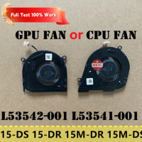 For HP ENVY X360 15-DS 15-DR 15-DR0004TX 0006TX TPN-W142 TPN-W143 15m-dr1012 Laptop CPU or GPU Cooling Fan L53541-001 L53542-001