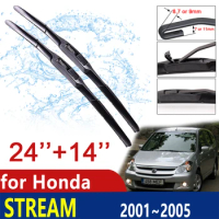 Car Wiper Blade for Honda Stream 2001 2002 2003 2004 2005 Front Windscreen Window Wipers Car Accessories RN1 RN2 RN3 RN4 RN5
