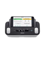 สีดำ เครื่องวัดความดันโลหิตและบันทึก ECG อัตโนมัติ รุ่น HEM-7530T