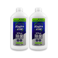 (2瓶任選超值組)日本LION獅王-CHARMY Magica速乾+去油淨味濃縮洗碗精補充瓶530ml/瓶(碗盤洗滌,廚房塑膠砧板海綿清潔,不鏽鋼陶瓷玻璃容器防水垢,防漏拉拔蓋)