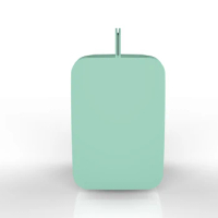 6L Portable Mini Fridge Custom Glass Door Refrigerator for Cosmetics and Beauty Small Refrigerator