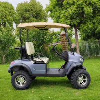 Sightseeing Electric Golf Carts And Solar Quadricycles That Can Be Placed At Tourist Attractions Suitable For Rental