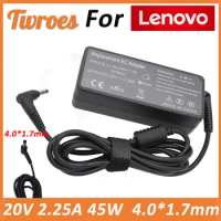 AC Adapter Charger 20V 2.25A 45W 4.0*1.7MM For Lenovo YOGA 310 510 520 710 MIIX5 7000 Air 12 13 ideapad 320 100 110 N22 N42